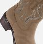 Marco Tozzi Cowboylaarzen taupe Textiel Dames - Thumbnail 7