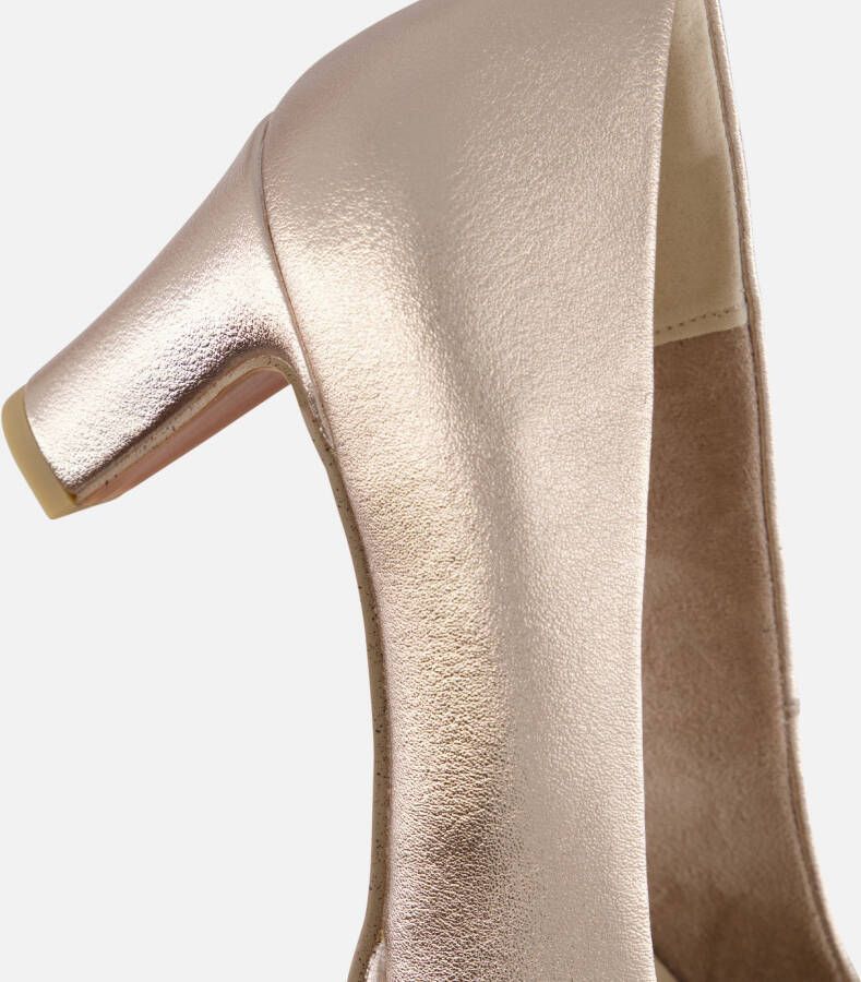 marco tozzi Pumps beige Textiel