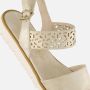 Marco Tozzi Sandalen beige Synthetisch Dames - Thumbnail 6