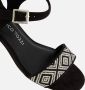 Marco Tozzi Sandalen zwart Textiel Dames - Thumbnail 5