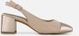 Marco Tozzi Slingback pumps avondschoen zomerschoen blokhak in modieuze vierkante vorm - Thumbnail 7