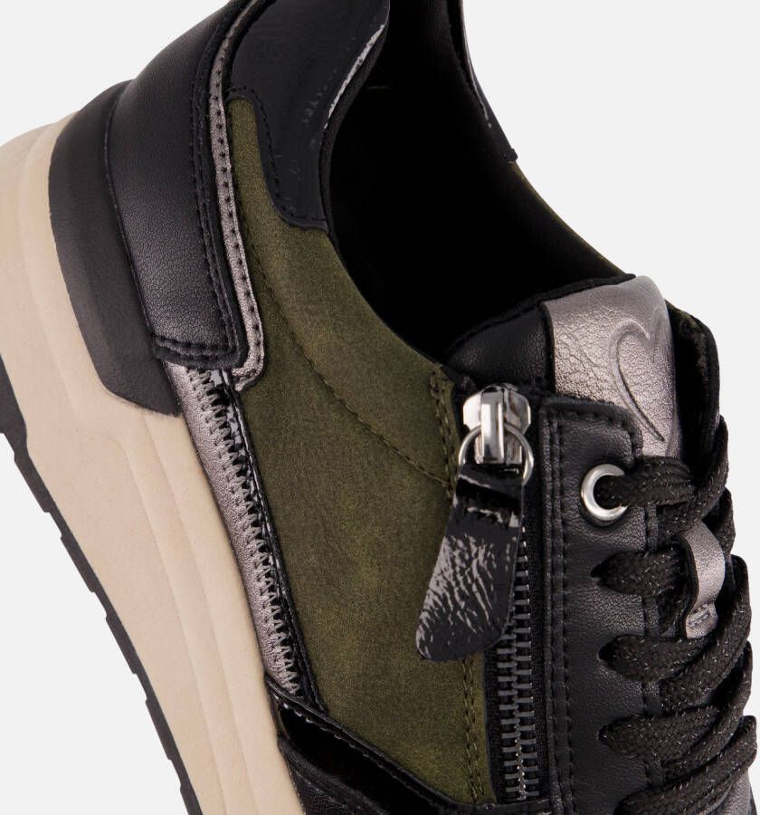 marco tozzi Sneakers groen Synthetisch