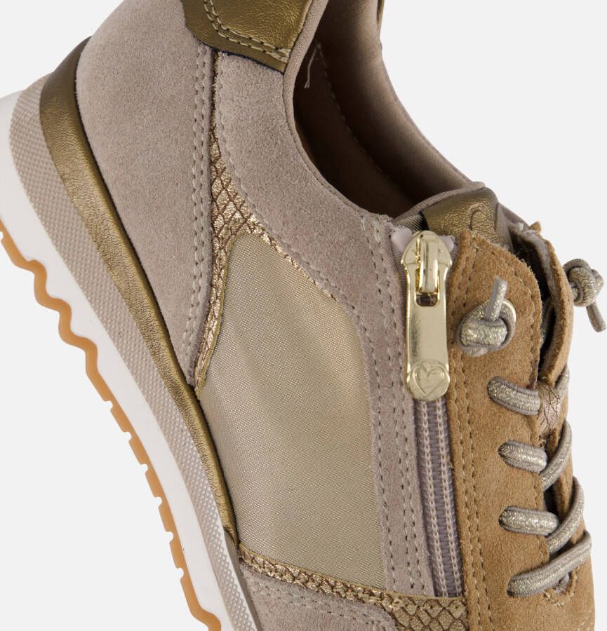 marco tozzi Sneakers taupe Synthetisch