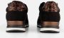 Marco tozzi Zwarte Suède Sneaker met Cognac Details Black Dames - Thumbnail 5