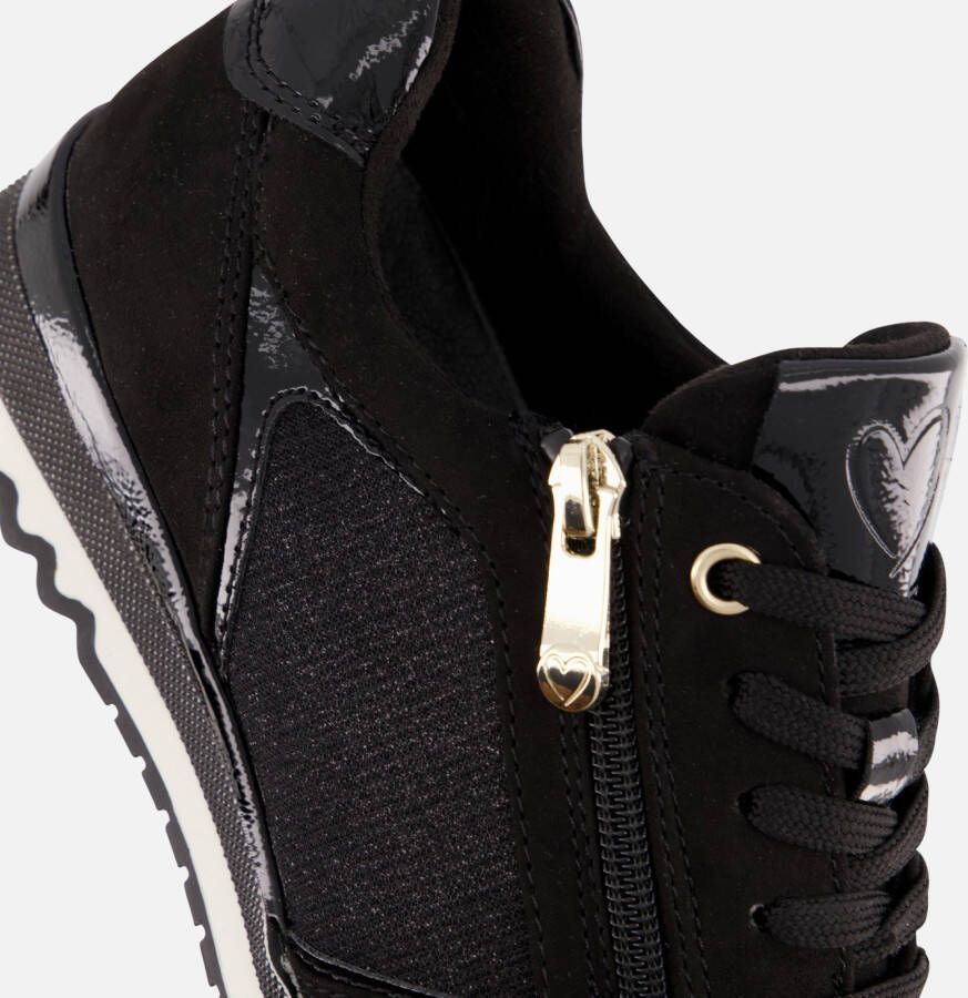 marco tozzi Sneakers zwart Textiel