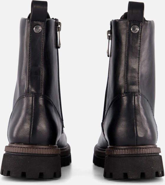 marco tozzi Veterboots zwart Synthetisch