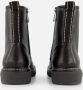 Marco Tozzi MT Soft Lining Feel Me Insole Dames Lace Boot Flat BLACK WHITE - Thumbnail 5