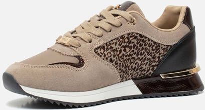 Mexx Fleur sneakers taupe Suede