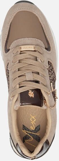 Mexx Fleur sneakers taupe Suede