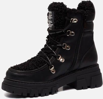 Mexx Kold veterboots zwart Synthetisch