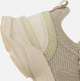 Mexx Beige Lage Sneakers met Strass Details Beige Dames - Thumbnail 8