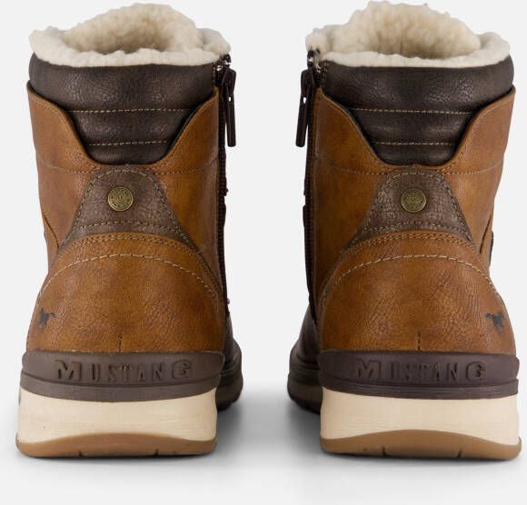 mustang Veterboots cognac Synthetisch