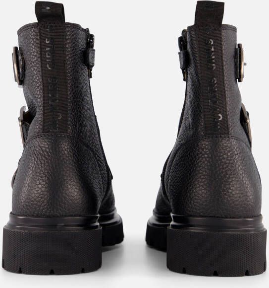 Muyters Biker boots zwart Leer