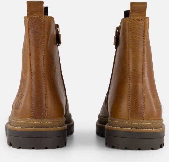 Muyters Chelsea boots cognac Leer