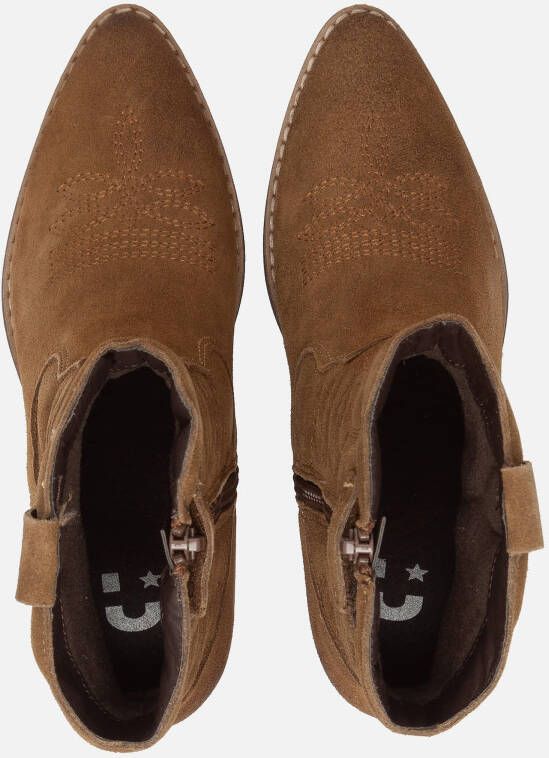 Muyters Cowboylaarzen bruin Suede