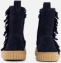 Muyters Enkellaarsjes blauw Suede - Thumbnail 3