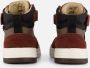 Muyters hoge sneakers bordeaux rood - Thumbnail 4