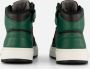 Muyters hoge Sneakers groen Leer - Thumbnail 2