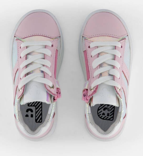 Muyters Petrolio Sneakers roze Leer