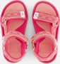 Muyters Sandalen roze Textiel - Thumbnail 3