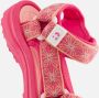 Muyters Sandalen roze Textiel - Thumbnail 5