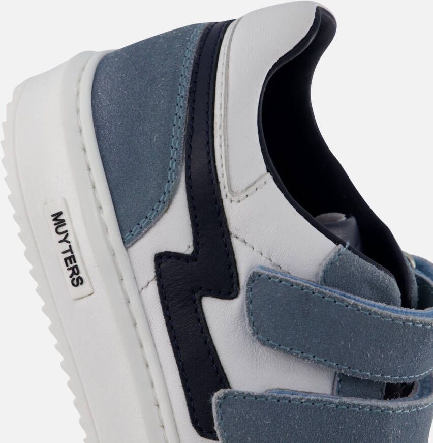 Muyters Sneakers blauw Leer