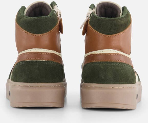 Muyters Sneakers groen Leer