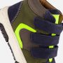 Muyters sneakers met velcro blauw - Thumbnail 5