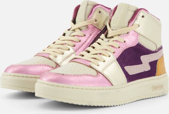 Muyters Sneakers roze Leer