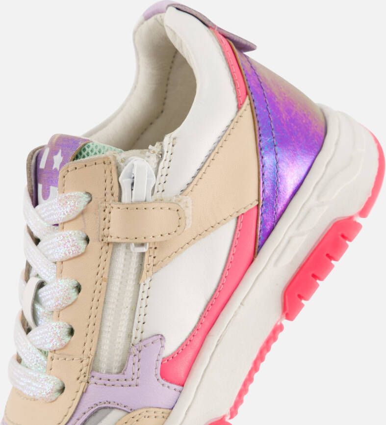 Muyters Sneakers roze Leer