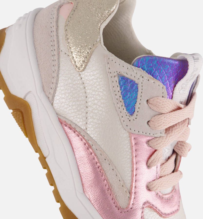 Muyters Sneakers roze Leer