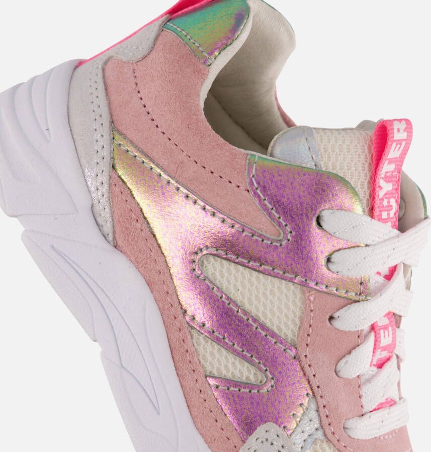 Muyters Sneakers roze Leer