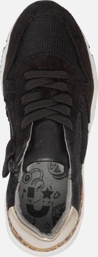 Muyters Sneakers zwart Leer 42609