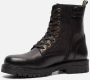 Muyters Veterboots Zwart Leer 042610 Dames - Thumbnail 2