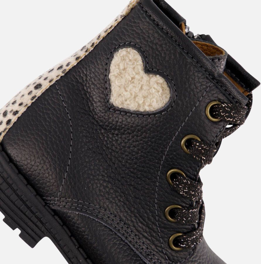 Muyters Animal Veterboots zwart Leer