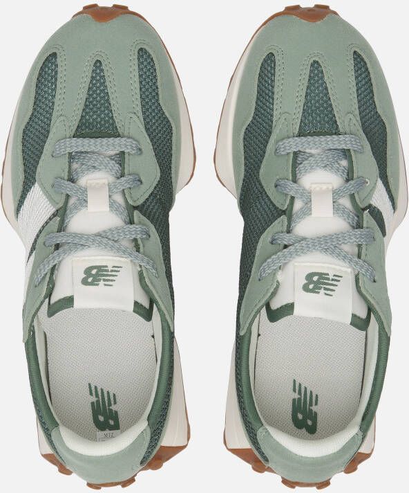 New Balance 327 Sneakers groen Textiel