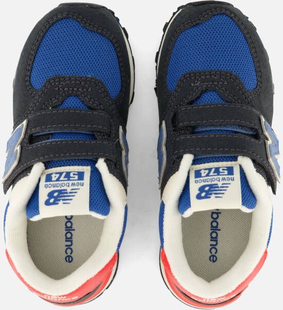 New Balance 574 Sneakers blauw Textiel