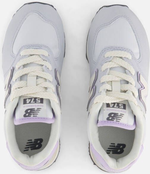 New Balance 574 Sneakers paars Textiel