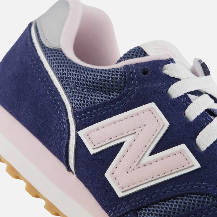 New Balance Sneakers blauw Suede