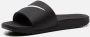 Nike Kawa Slide Bgp Slippers Black White - Thumbnail 29