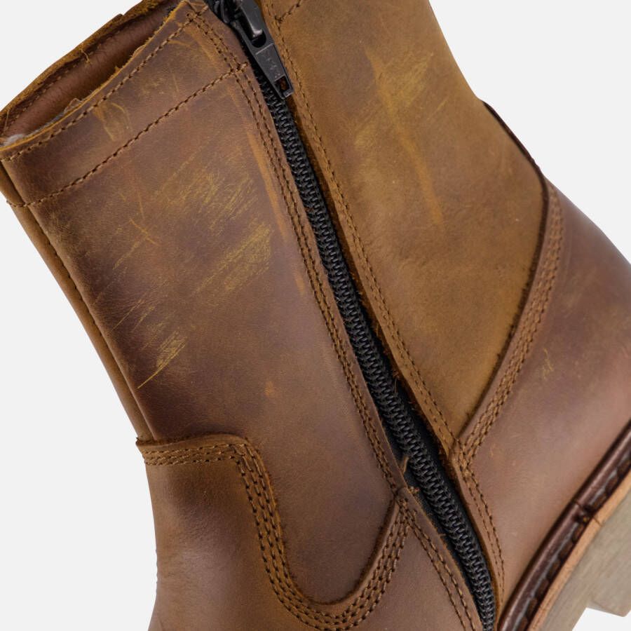 Outfielder Boots cognac Leer