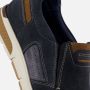 Outfielder Instappers blauw Nubuck - Thumbnail 5