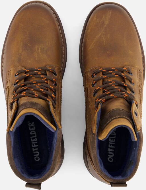 Outfielder Veterboots cognac Leer