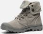 Palladium Dames Veterschoenen Pallabrouse Baggy Wmn Grijs - Thumbnail 4