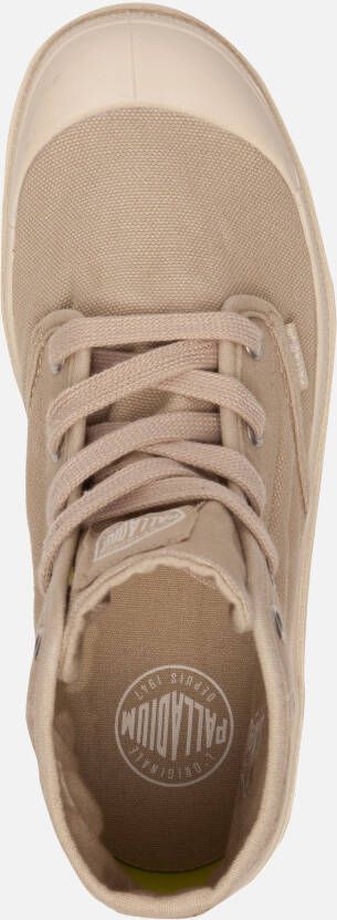 Palladium Pampa hi Veterschoenen beige Canvas