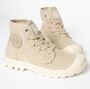 Palladium Womens Pampa Hi Veterboots Laarzen Met Veters Dames Beige - Thumbnail 8