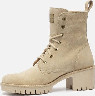 Panama Jack Veterboots Beige Suede 171403 Dames