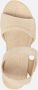 Panama Jack Wig Sandalen met Plakband Beige Dames - Thumbnail 5