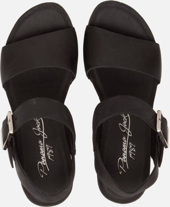 Panama Jack Vega B1 Sandalen zwart Leer