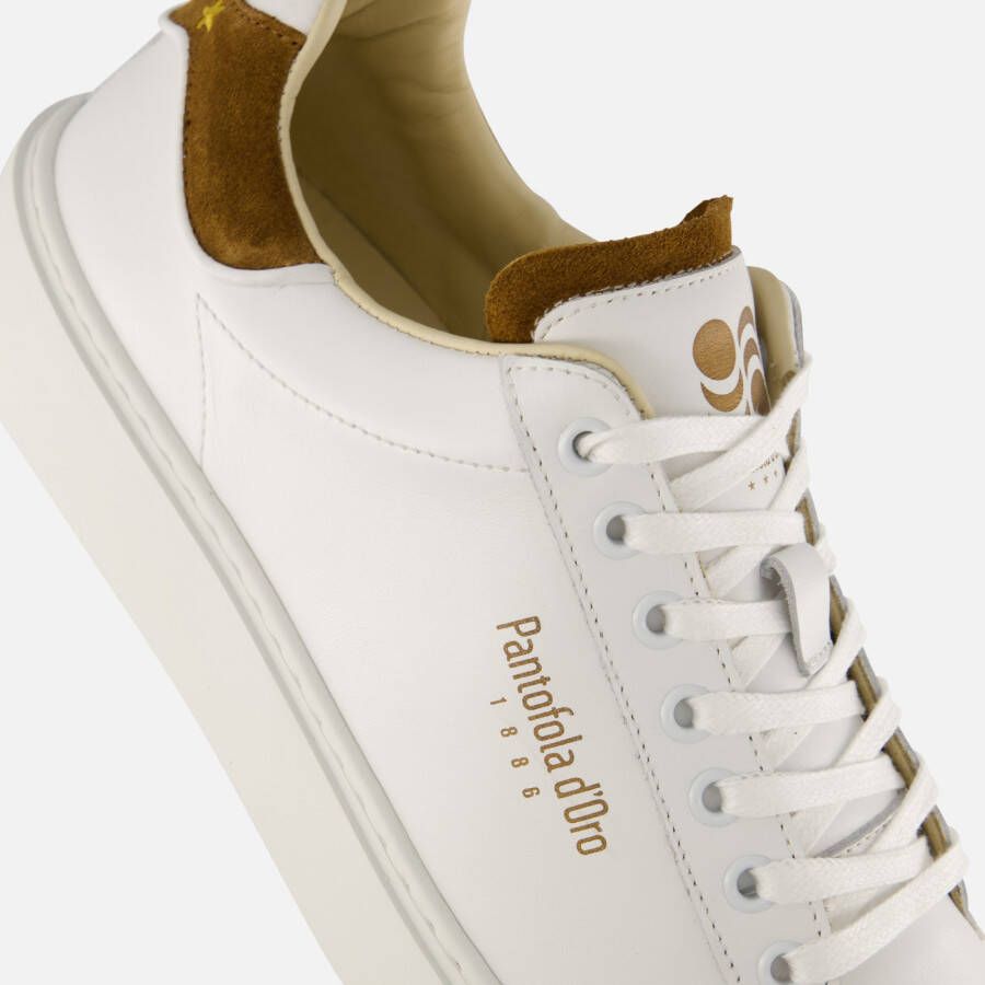 Pantofola D'Oro Elba Sneakers wit Leer